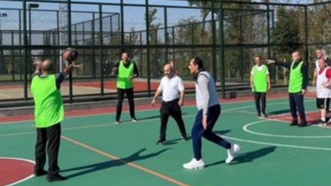 Cumhurbaşkanı Erdoğan'ın oynadığı basketbol maçı yarın yayınlanacak